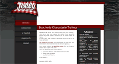 Desktop Screenshot of boucheriejolly.fr